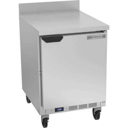 Beverage-Air Freezer, Worktop Style, 5.16 cu. Ft, 24" W WTF24AHC